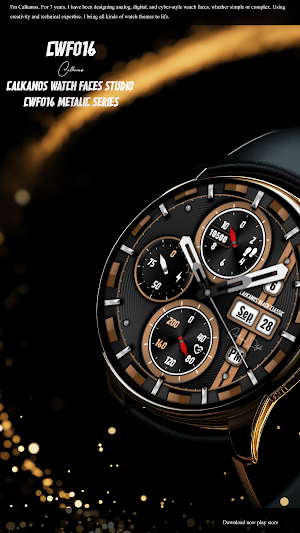 CWF016 Raptor X Watch Face Screenshot 2