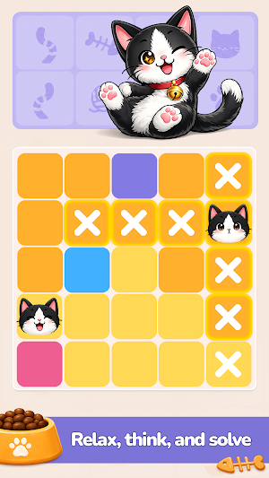 Nekodoku! Brain Relax Puzzle Screenshot 1
