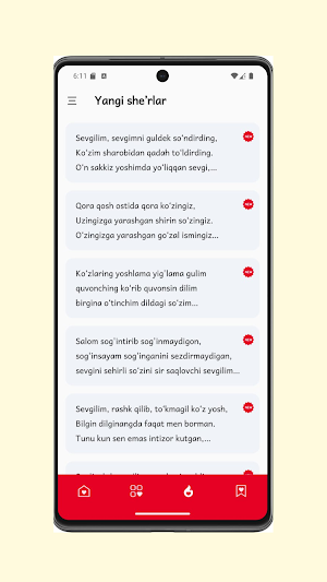 Sevgi She'rlari Screenshot 2