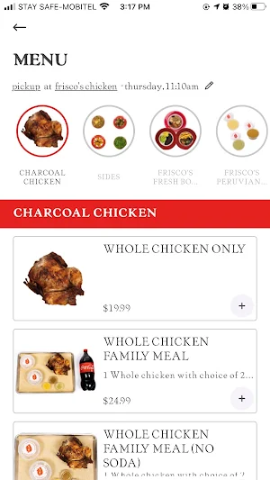 Frisco's Chicken Screenshot 2