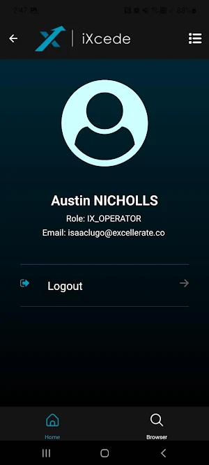 iXcede Screenshot 1