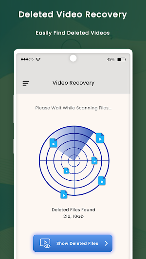 Deleted Video Recovery Screenshot 1