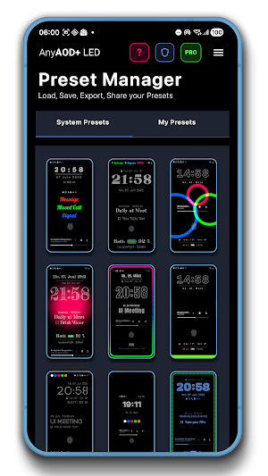 AnyAOD+ LED Screenshot 3