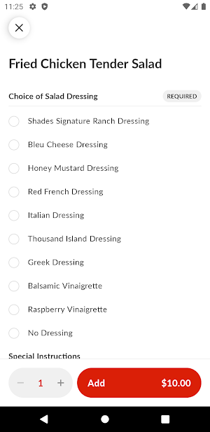 Shades Cafe & Steakhouse Screenshot 3