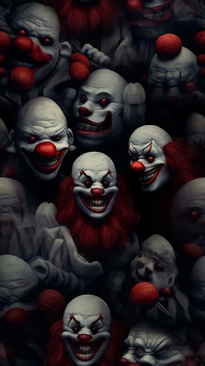 Scary Clown Wallpaper 4K HD Screenshot 2