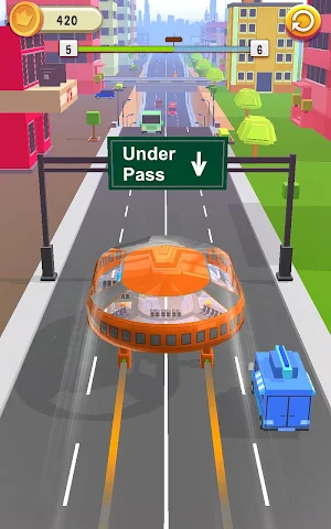 Futuristic Bus Screenshot 1
