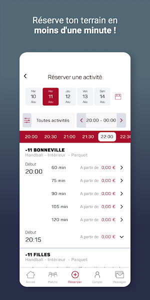 Arve Giffre Handball Screenshot 2