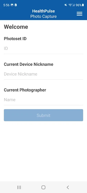 HealthPulse PhotoCapture Screenshot 0