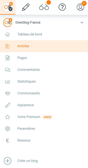 Overblog Screenshot 1