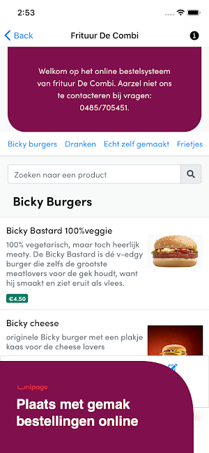 Frituur De Combi Screenshot 1