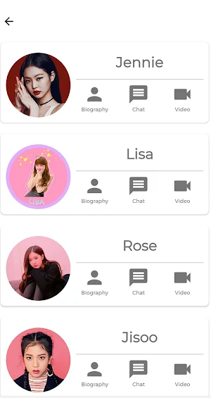 Blackpink Fake Chat & Video Call Screenshot 3
