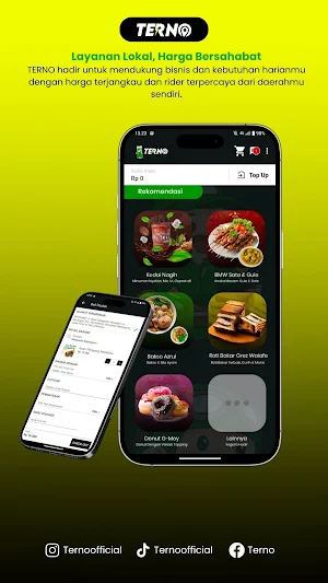 Terno - Ojek and Delivery Screenshot 1