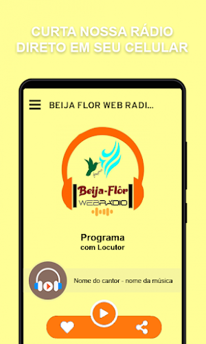 Beija Flor Web Rádio Screenshot 1