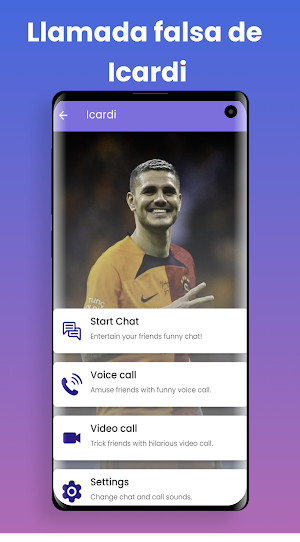 Mauro Icardi Fake Call, Prank Screenshot 0