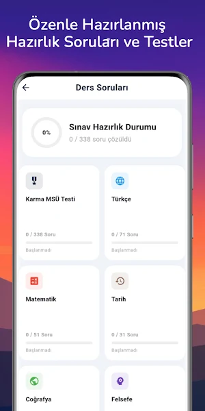 MSÜ Soru Bankası 2026 Screenshot 3