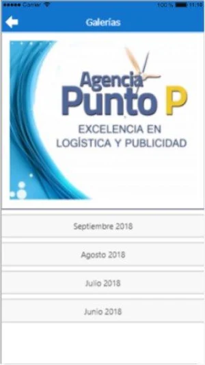Agencia Punto  P Screenshot 0