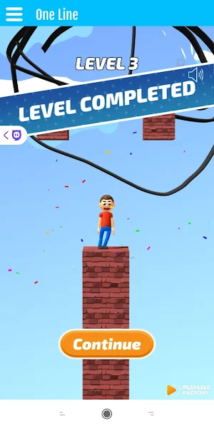 One Line - Salve o Homem Screenshot 2
