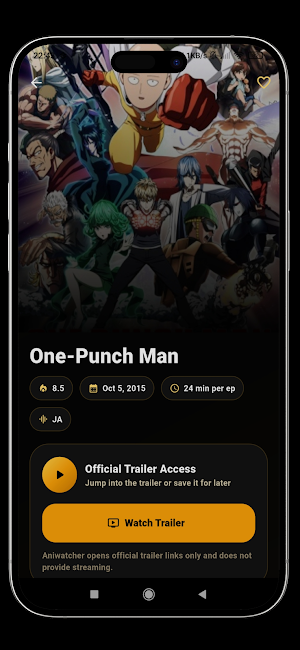 Aniwatcher :Anime TV SUB & DUB Screenshot 2
