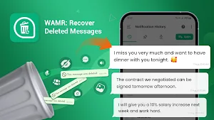 WAMR: Recover Deleted Messages Screenshot 0