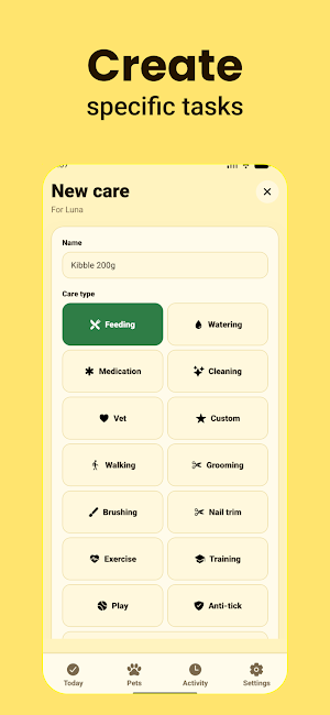 Pet Care Tracker Screenshot 3