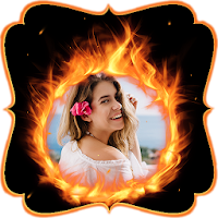 Fire Photo Frame Editor