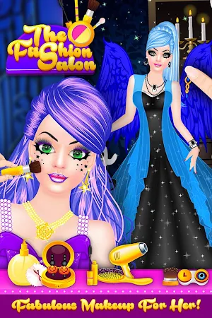 Monster Doll Fashion Salon Dress Up Game Screenshot 2