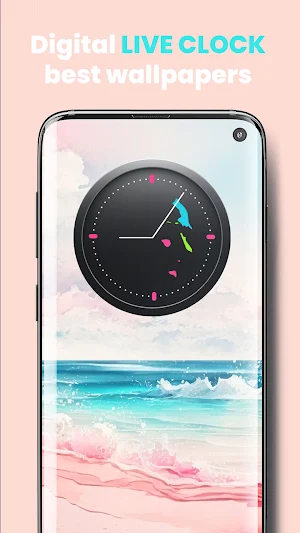 Colorful Clock App and Widget Screenshot 3
