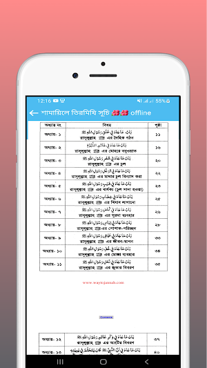 আরবী বাংলা শামায়িলে তিরমিযি Screenshot 2
