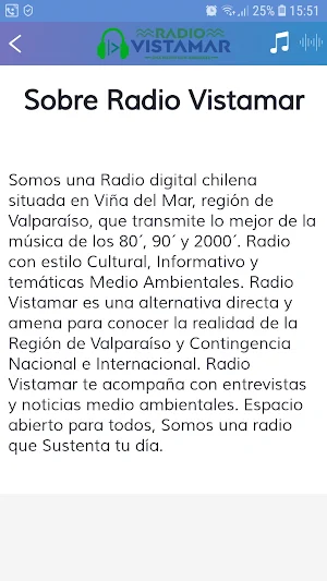 Radio Vistamar Screenshot 3