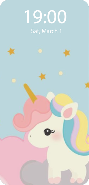 Unicorn Live WallpaperParallax Screenshot 2