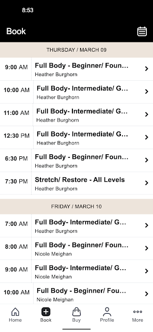 The Pilates Haus Screenshot 1