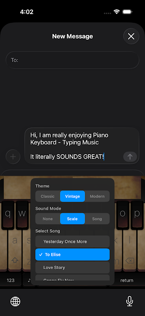 Piano Keyboard - Typing Music Screenshot 3