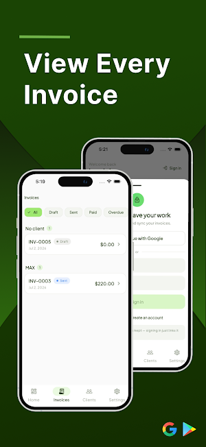 Invoicio: Instant Invoices Screenshot 3