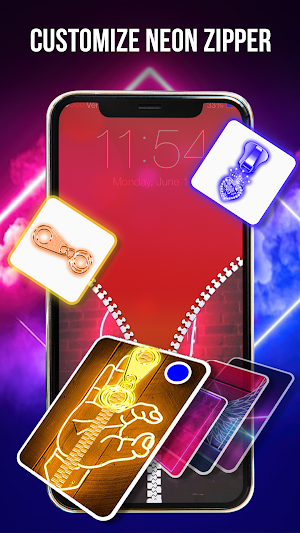 Zip Screen lock - Zipper Lock Screenshot 0