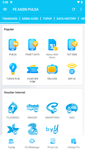 Fe Pulsa Agen Pulsa Screenshot 1