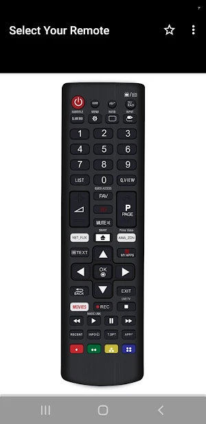 Ghia TV Remote Screenshot 2
