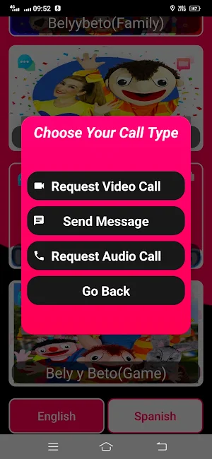 bely y beto video call & chat Screenshot 2