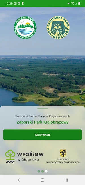 Zaborski Park Krajobrazowy Screenshot 0