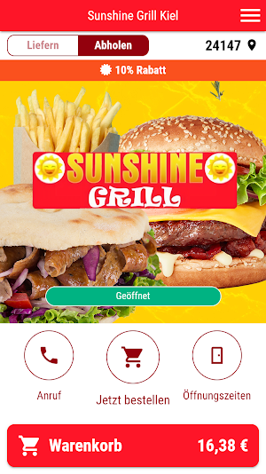 Sunshine Grill Kiel Screenshot 0