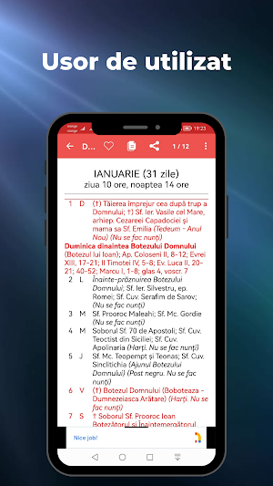 Calendar Ortodox 2023 BOR Screenshot 3