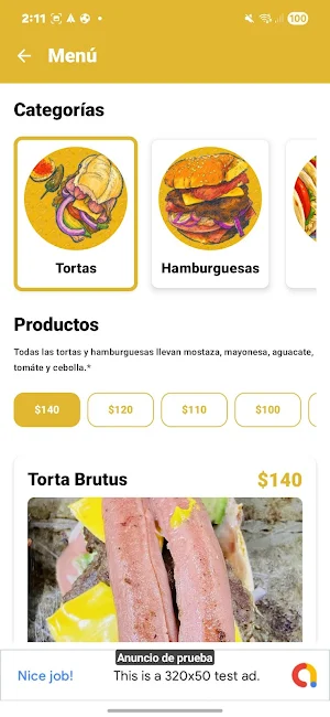 Tortas Popeye Screenshot 1