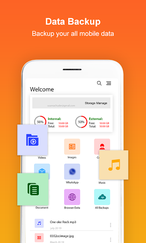 Free Backup and Restore: Video backup, App Backup Screenshot 0