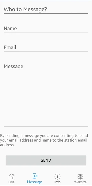 Palm Radio Screenshot 1