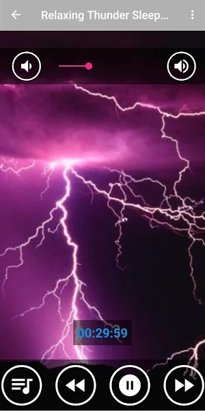 Mountain Rain & Thunderstorm Sleep Sounds Screenshot 0