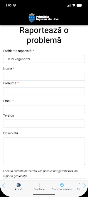Arpașu de Jos App Screenshot 2