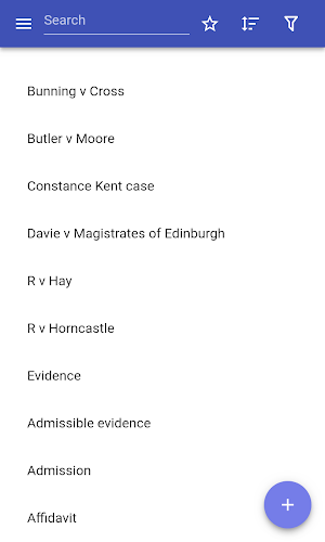 Evidence law Screenshot 0