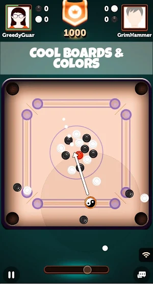 Carrom : Candy Carrom - A Carrom Board Game Screenshot 2