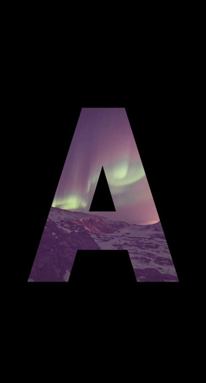 A Letter Wallpaper HD 4K Screenshot 0