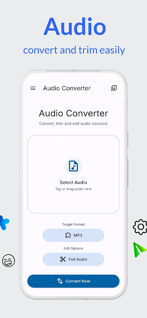 Audio Converter (M4A AAC WAV) Screenshot 0