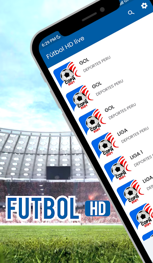 Fútbol live HD COPA Screenshot 1